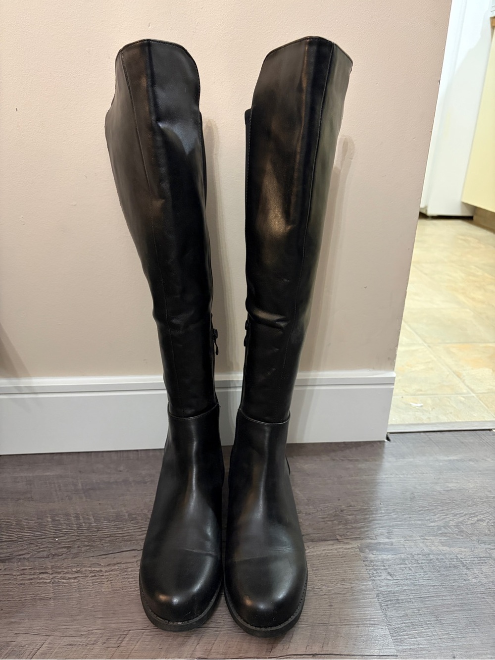 Black Over-the-Knee boots